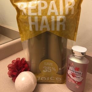 Joico K-PAK Duo Set PLUS Bubble Bath & Bath Bomb